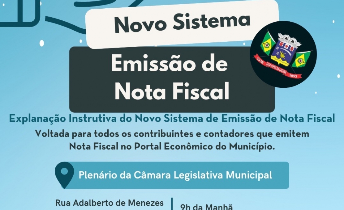 Novo Sistema para Emissão de Nota Fiscal do Município