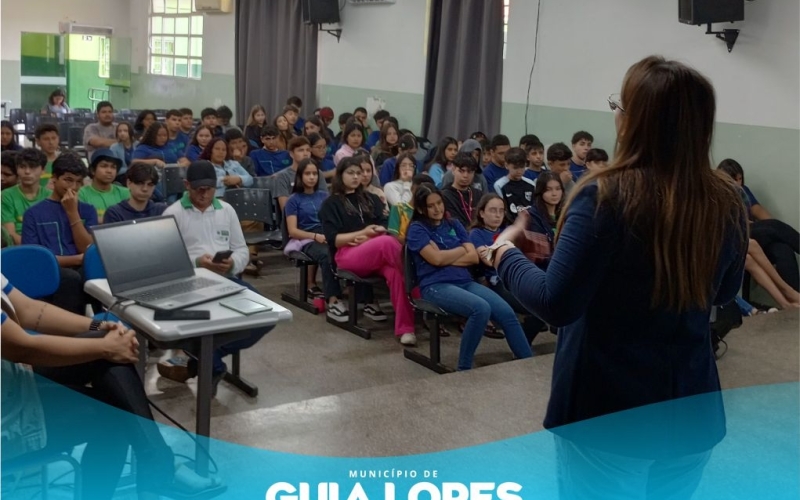 Departamento de Meio Ambiente realizou palestras educativas nas escolas de nosso município.