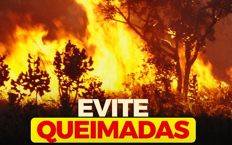 Prefeitura de Guia Lopes da Laguna, pede que população não faça queimada.